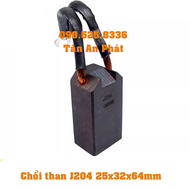Chổi than J204 25x32x60-mm